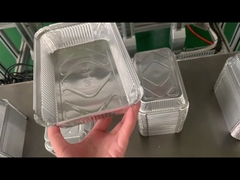 130 طن آلة تصنيع حاويات من ورق الألومنيوم 5 التجاويف