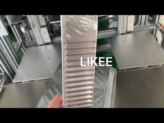 آلة صناعة حاويات الغذاء من الألومنيوم ذاتية التشغيل بالكامل 80 طن لتعبئة الغذاء