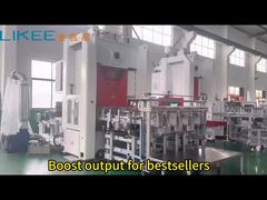 آلة T130 قيد التشغيل: إنتاج 1-من-3 لأوعية نصف/عميقة أمريكية