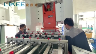 ماكينة تصنيع الحاويات المستطيلة من رقائق الألومنيوم T80