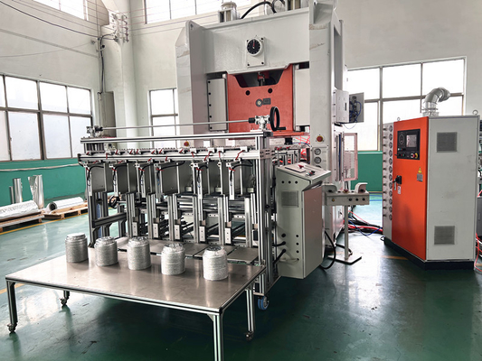 شراء الآلية بالكامل مع تخصيص القالب الألومنيوم ورق الحاوية صنع آلة وسييمنز المحرك online manufacture