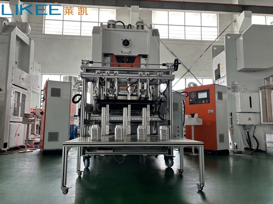 شراء LK-T63 حاوية الغذاء ألومنيوم ورق طحن سلة صنع آلة للشواء في الهواء الطلق online manufacture