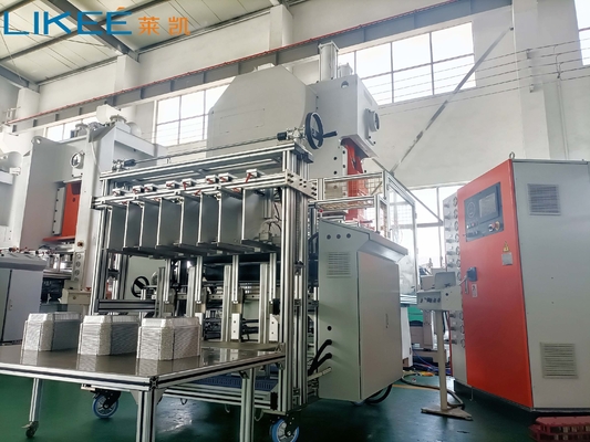 شراء LK-T63 آلة تثقيب رقائق الألومنيوم لحاويات الطعام 50 ضربة في الدقيقة لصنع الصواني online manufacture