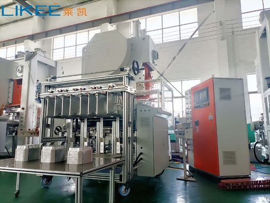شراء LK-T63 آلة صنع صواني رقائق الألومنيوم الغذائية بفتحات دائرية مقاس 6.5 بوصة online manufacture
