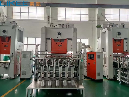 شراء H الإطار Mitsubishi PLC 12000 قطعة/ساعة خط إنتاج حاويات ورق الألومنيوم online manufacture