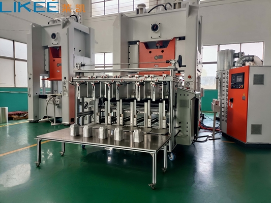 شراء 6 التجاويف 380v 50Hz الماكينة لصنع ألوان الألومنيوم الفضية online manufacture