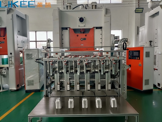 شراء آلة صناعة حاويات الغذاء من الألومنيوم ذات 5 تجاويف تلقائية بالكامل online manufacture