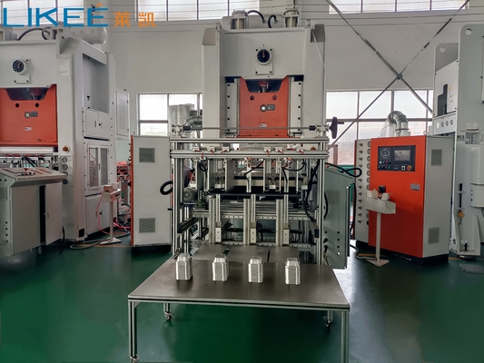 شراء تشغيل خط إنتاج حاوية رقائق الألومنيوم الأوتوماتيكية بالكامل بسعة 80 طن بسهولة online manufacture