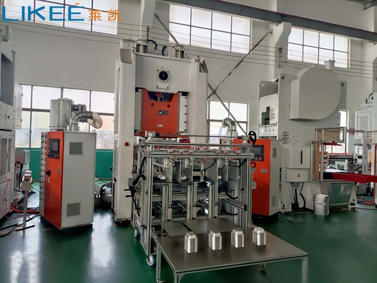 شراء آلة صنع حاوية رقائق الألومنيوم الأوتوماتيكية بالكامل 80Ton 5 تجاويف online manufacture