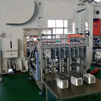 شراء LK-T63 حاوية الغذاء آلومنيوم ورق طعن آلة صناعة الدرج عالية السرعة online manufacture