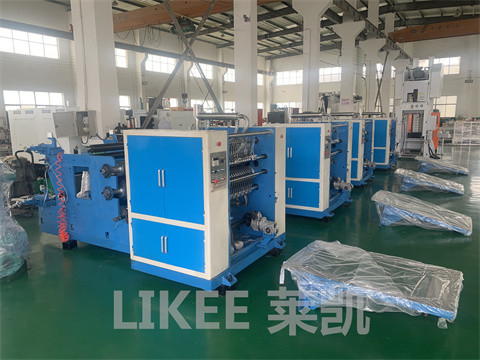 شراء 2023 أحدث نموذج ثلاثة آلة طي ورقة رقائق الألومنيوم المنبثقة لحزمة الغذاء online manufacture