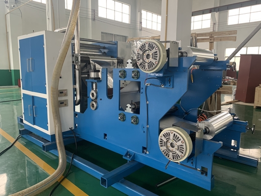شراء طعام التعبئة والتغليف شكل V متداخلة 27kw الكفاءة الآلية الألومنيوم البوب أوت ورق طي online manufacture