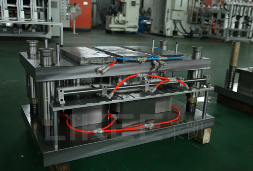 شراء تصميم مخصص حاوية ألومنيوم ورقية القالب الخنق لصنع حاوية الطعام online manufacture