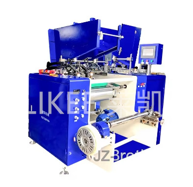 شراء سرعة سريعة 6 عمود أوتوماتيكي ألومنيوم ورق رول إعادة التلفة قطع آلة online manufacture
