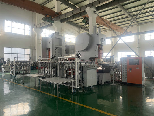 شراء LK-T63 Aluminum Foil Container Making Machinewith Integrated Auto-Stacking Unit online manufacture