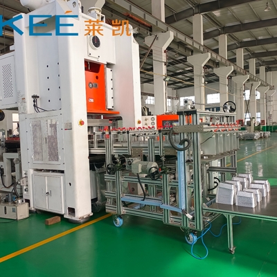 شراء حاوية غذائية من ورق الألومنيوم شركة سيمنز موتورز آلة صنع من نوع H مع 4 تجاويف online manufacture