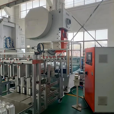 شراء خط إنتاج حاويات الألومنيوم ذات الثلاثة تجاويف من شركة Mitsubishi PLC LK-T63 online manufacture
