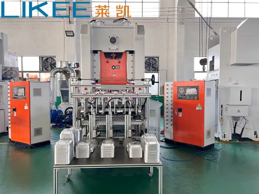 شراء T80 حاوية من ورق الألومنيوم آلة خبز الطعام علبة OEM الكعكة المعاد تدويرها مستطيلة online manufacture