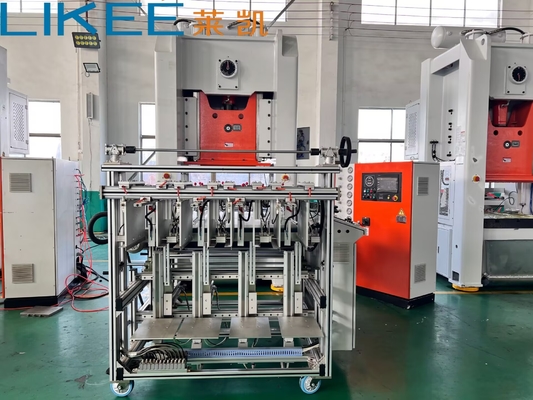 شراء آلة حاوية الطعام ذاتية التشغيل الكاملة من ورق الألومنيوم مثل T80 4 تجاويف online manufacture
