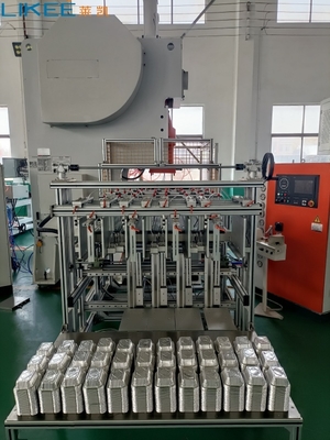 شراء LK-T63 Aluminium Foil Container Making Machine 9000PCS Per Minute Source Factory online manufacture