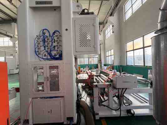 شراء حاوية من ورق الألومنيوم صنع آلة الصف الغذائي مستطيل كامل الحجم وعاء الشواء online manufacture