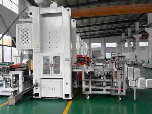 شراء LK-T80 جدار التجاعيد 750ml ألومنيوم ورق الغذاء حاوية لا تفتقر إلى اللون صنع آلة online manufacture