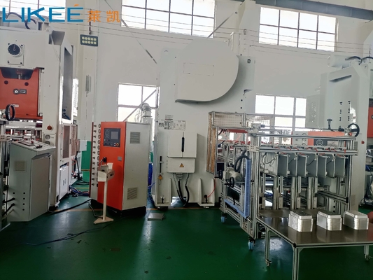 الغذاء الصف 18.5KW الألومنيوم احباط حاوية ماكينة عالية الدقة