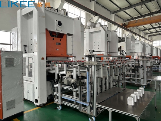 130Ton الألومنيوم احباط الحاويات ماكينة 29KW الألومنيوم احباط ماكينة