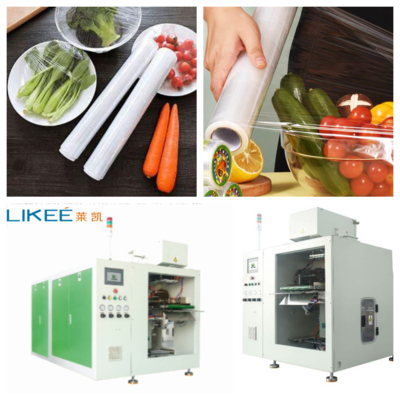 LK-CF02 Film Roll Rewinding Machine Servo Motor Controlled High Accuracy