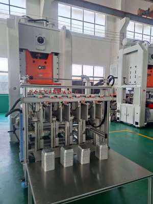 آلة ثقب حاويات الطعام LK-T80 شحم الليثيوم الموفر للطاقة والتشحيم المغلق